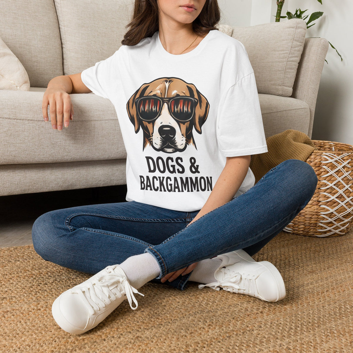 Dogs and backgammon T-Shirt