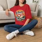 Backgammon T-Shirt — “Be Kindness Spread Joy Play Backgammon 2” Retro Graphic Tee