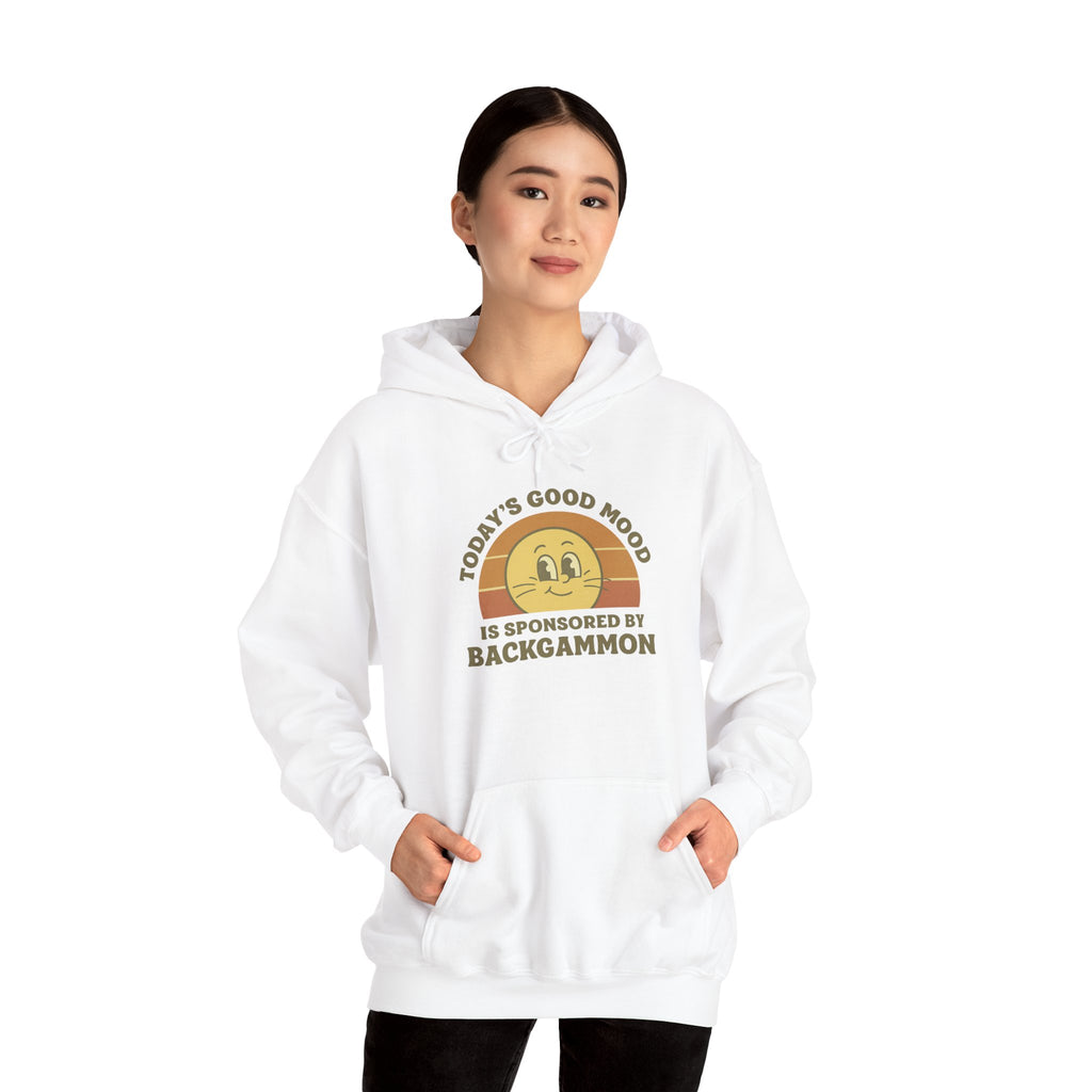 Today’s Good Mood Is Sponsored By Backgammon Unisex Heavy Blend™ Hooded Sweatshirt