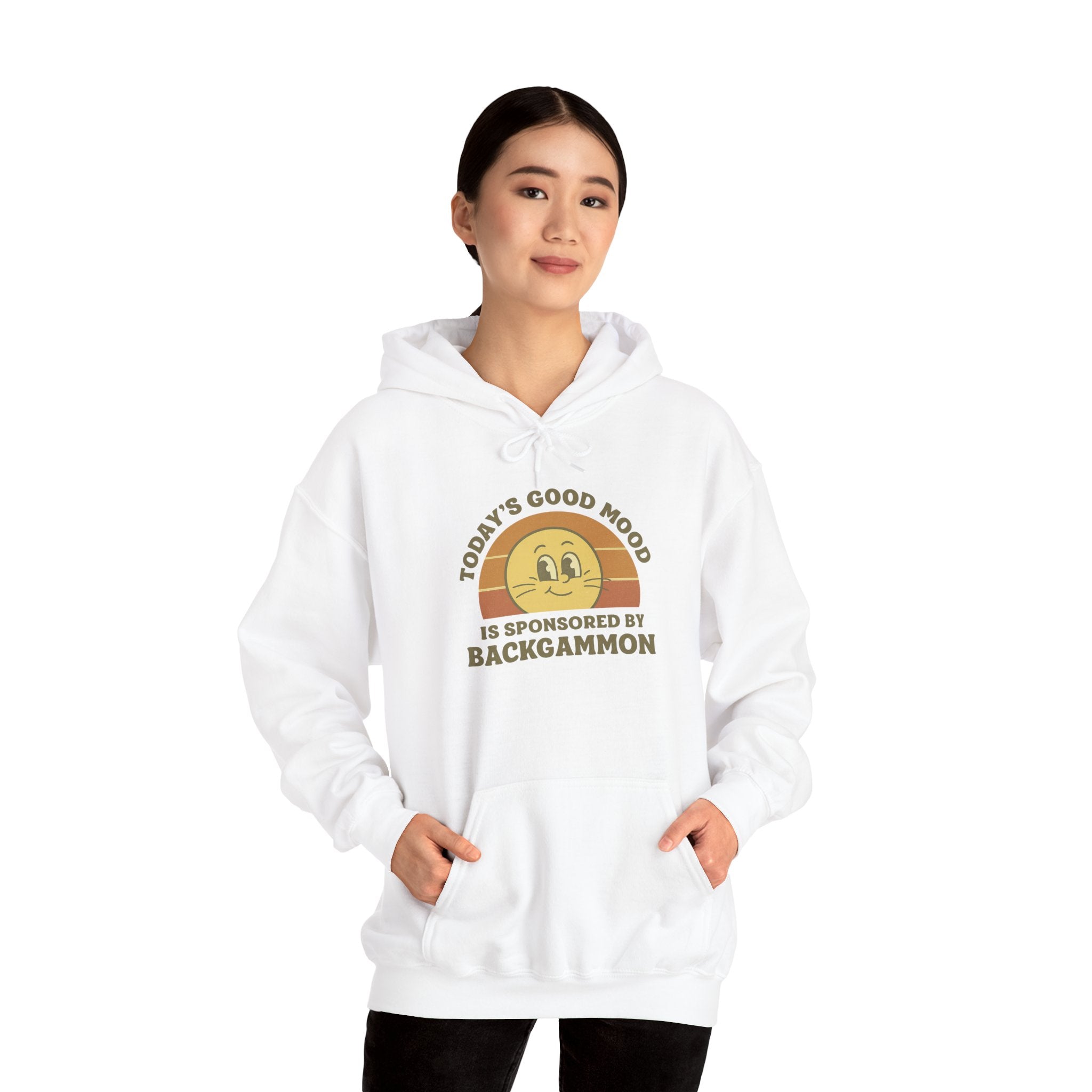 Today’s Good Mood Is Sponsored By Backgammon Unisex Heavy Blend™ Hooded Sweatshirt
