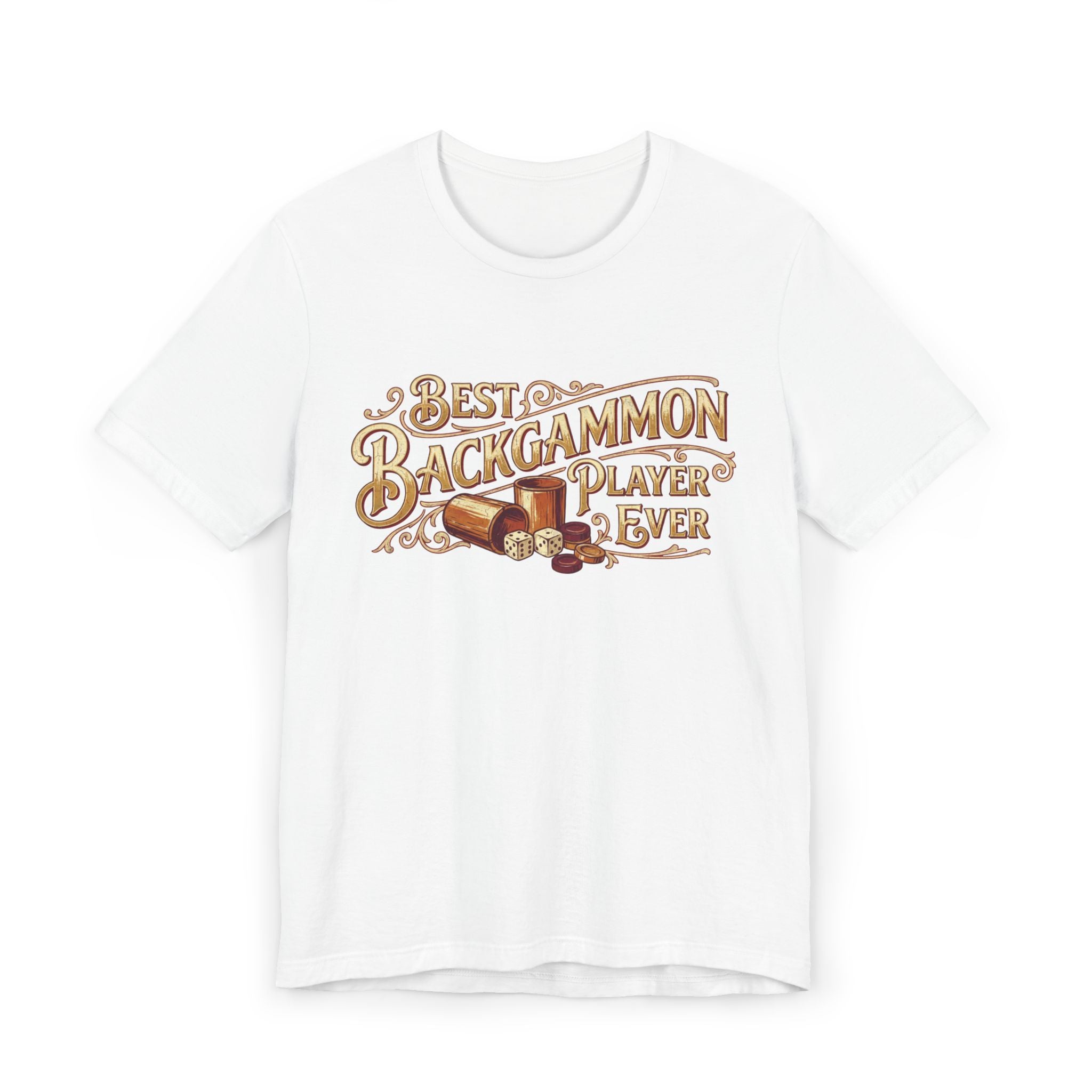 Best Backgammon Player Ever Unisex Jersey T-Shirt