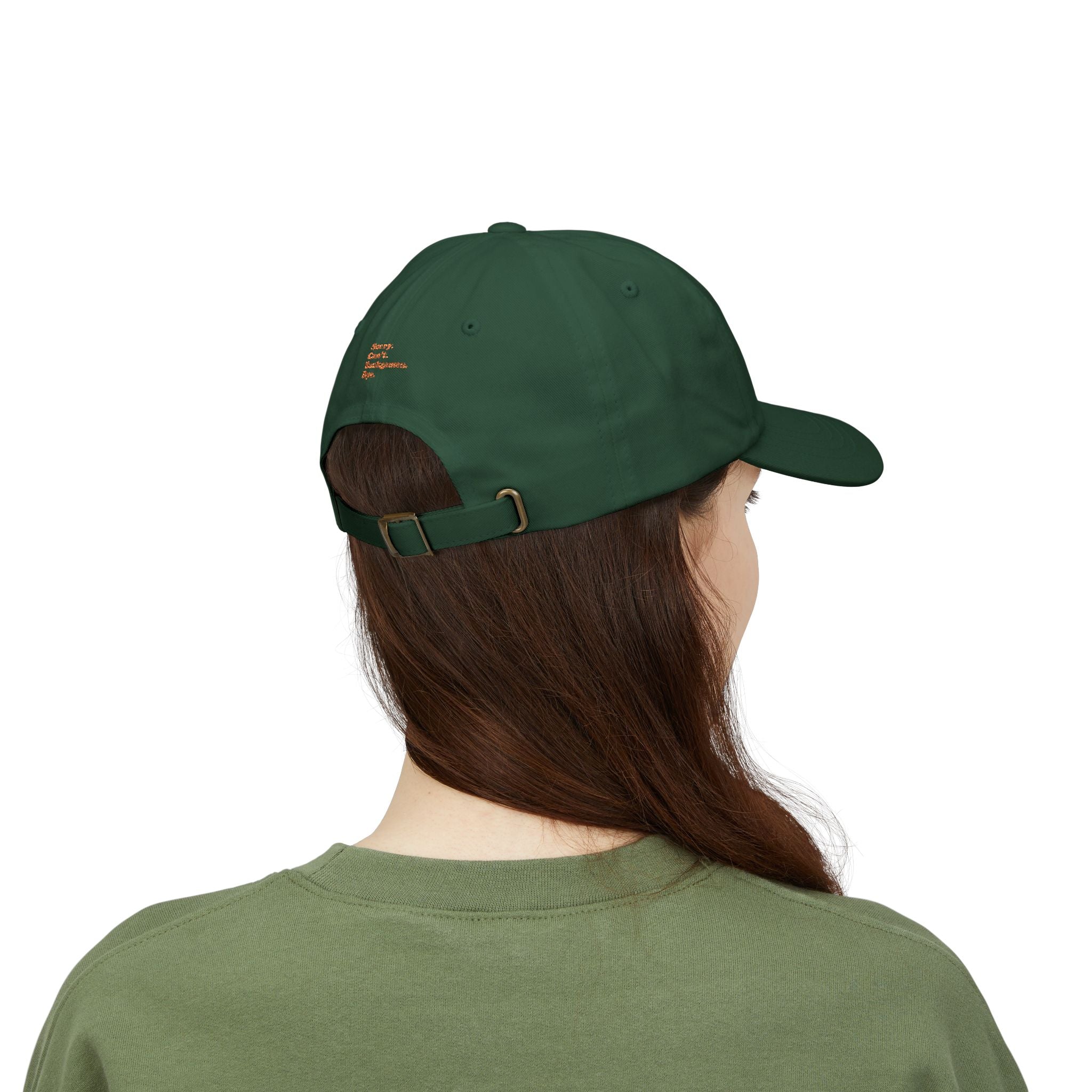 Sorry. Can't. Backgammon. Bye. Cap — Embroidered Baseball Hat