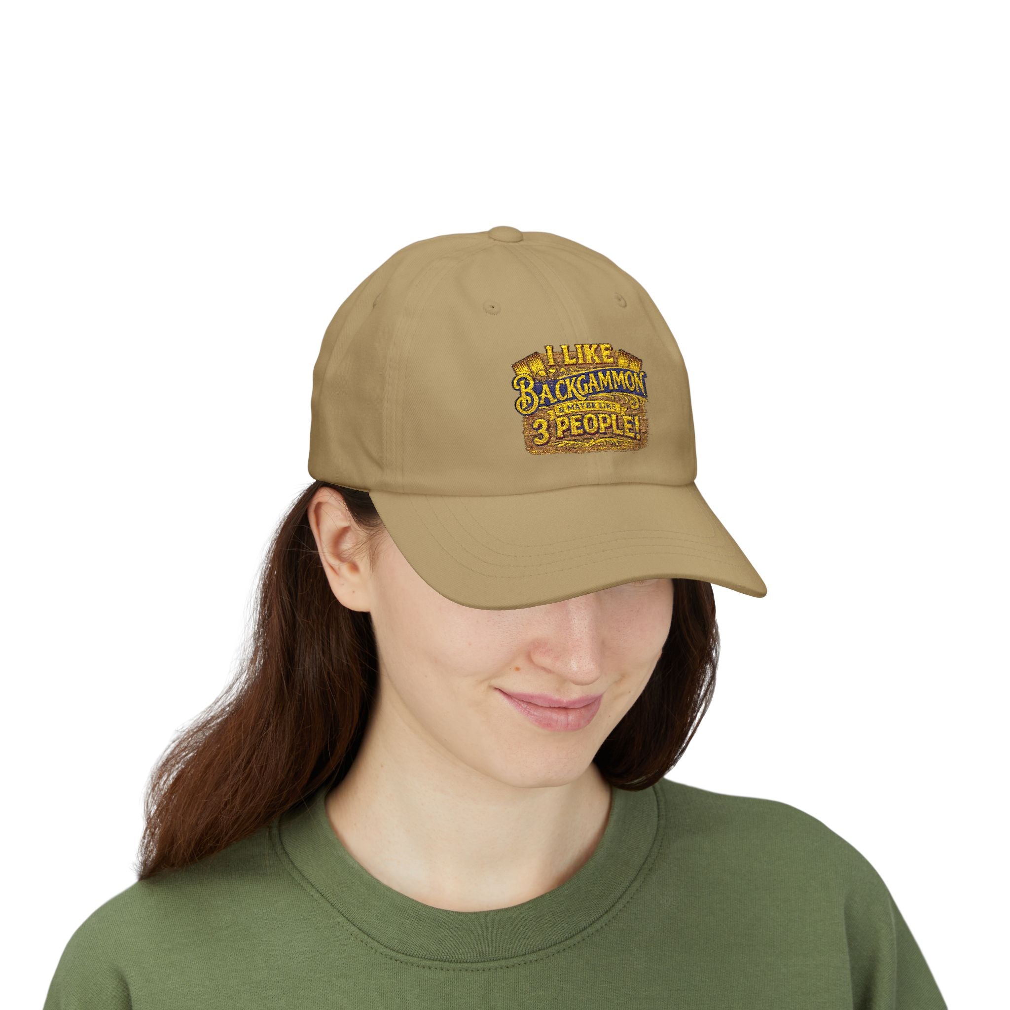 I Like Backgammon & Maybe Like 3 People Dad Cap