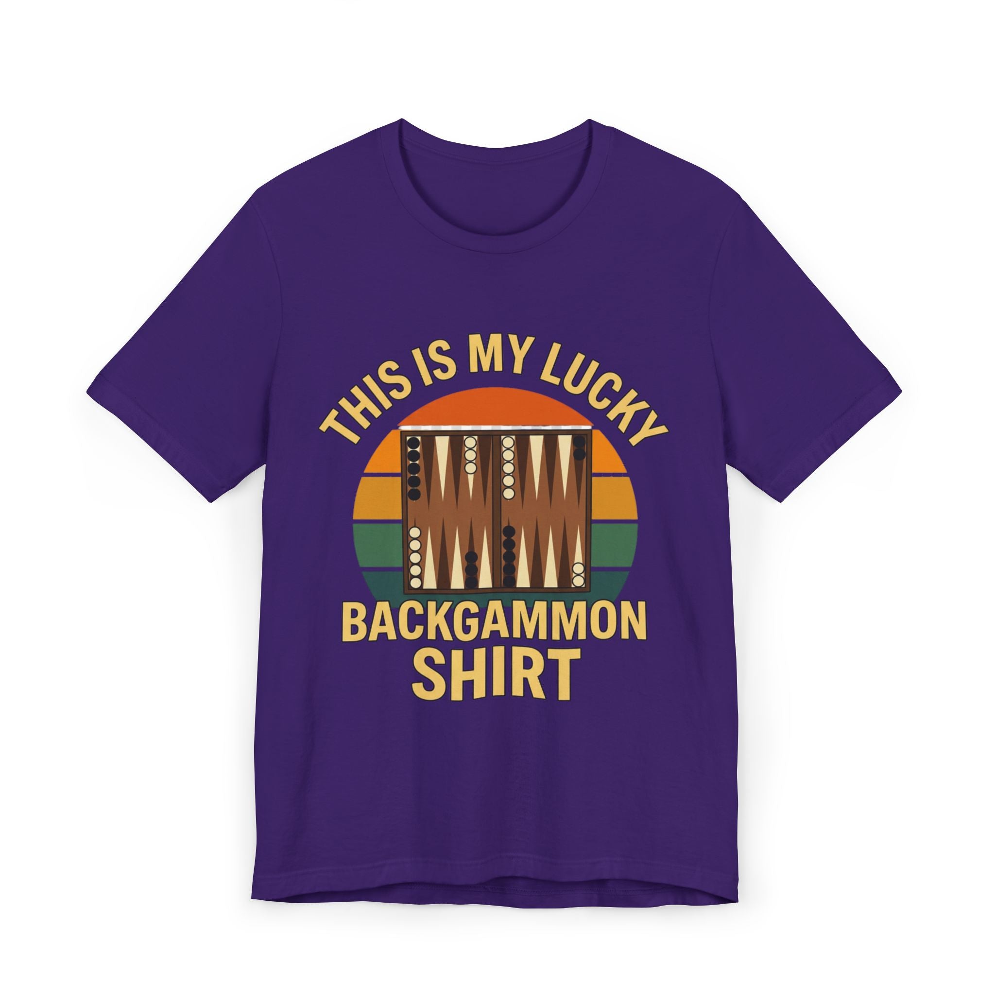 This Is My Lucky Backgammon Shirt Unisex Jersey T-shirt