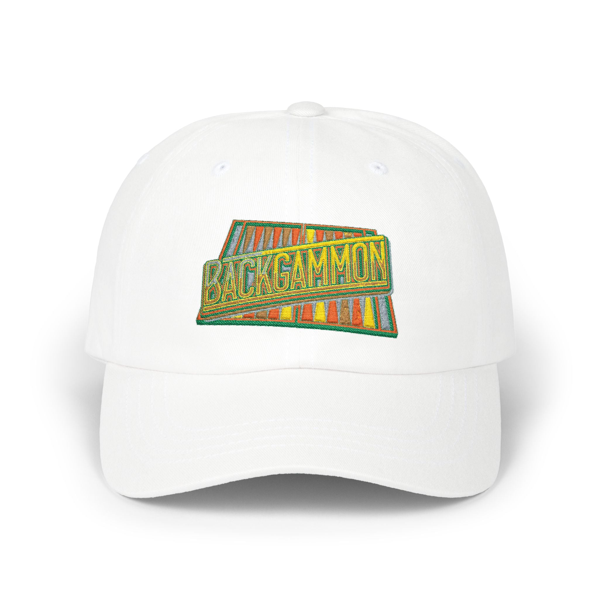 Backgammon Retro Baseball Hat