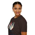 Backgammon Heart T-Shirt — "Kindness & Backgammon: Always a Good Move"