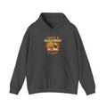 Coffee & Backgammon Unisex Heavy Blend™ Hooded Sweatshirt — Retro Coffee Lovers Game Night Sweatshirt