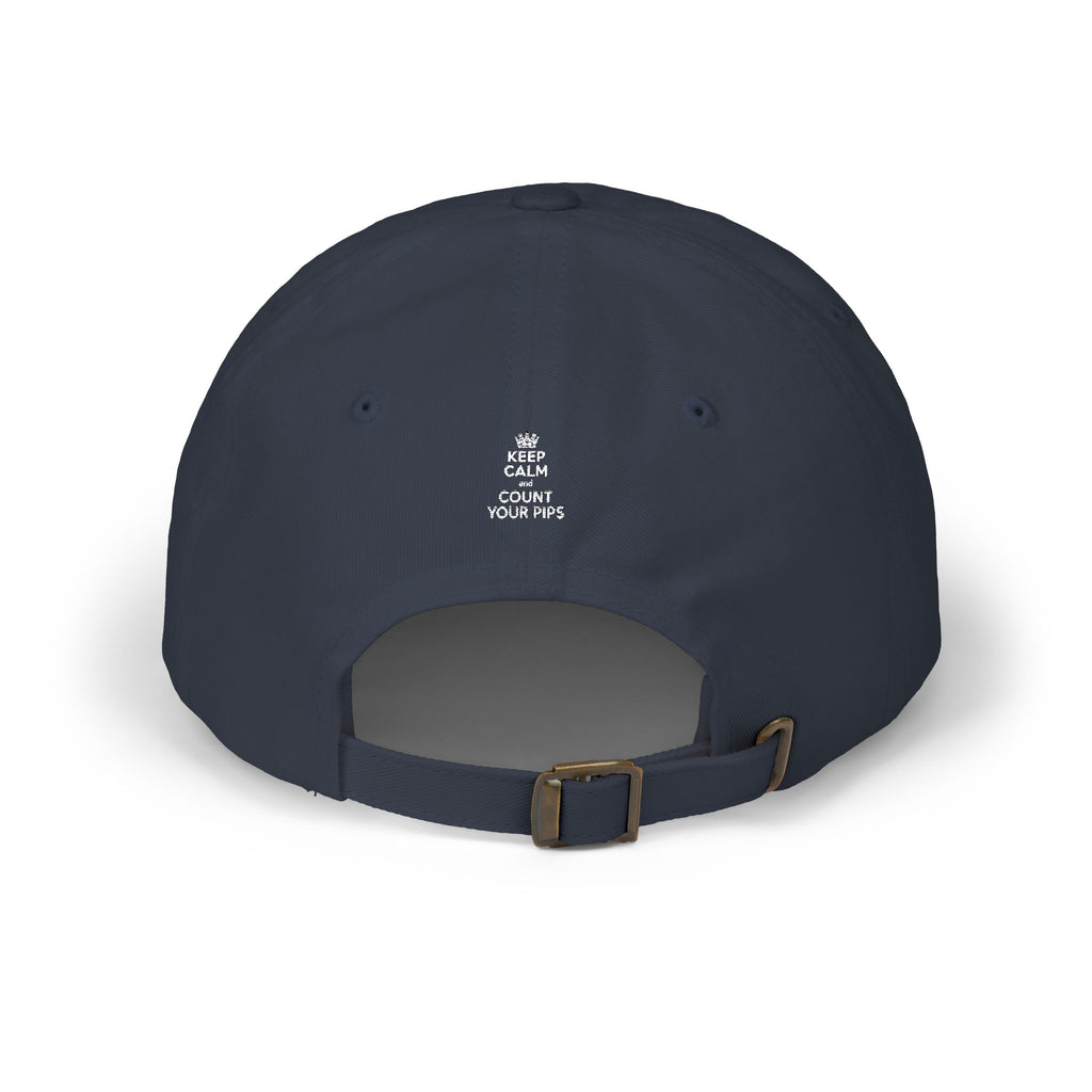 "Keep Calm and Count Your Pips" Dad Cap -Embroidered Baseball Hat