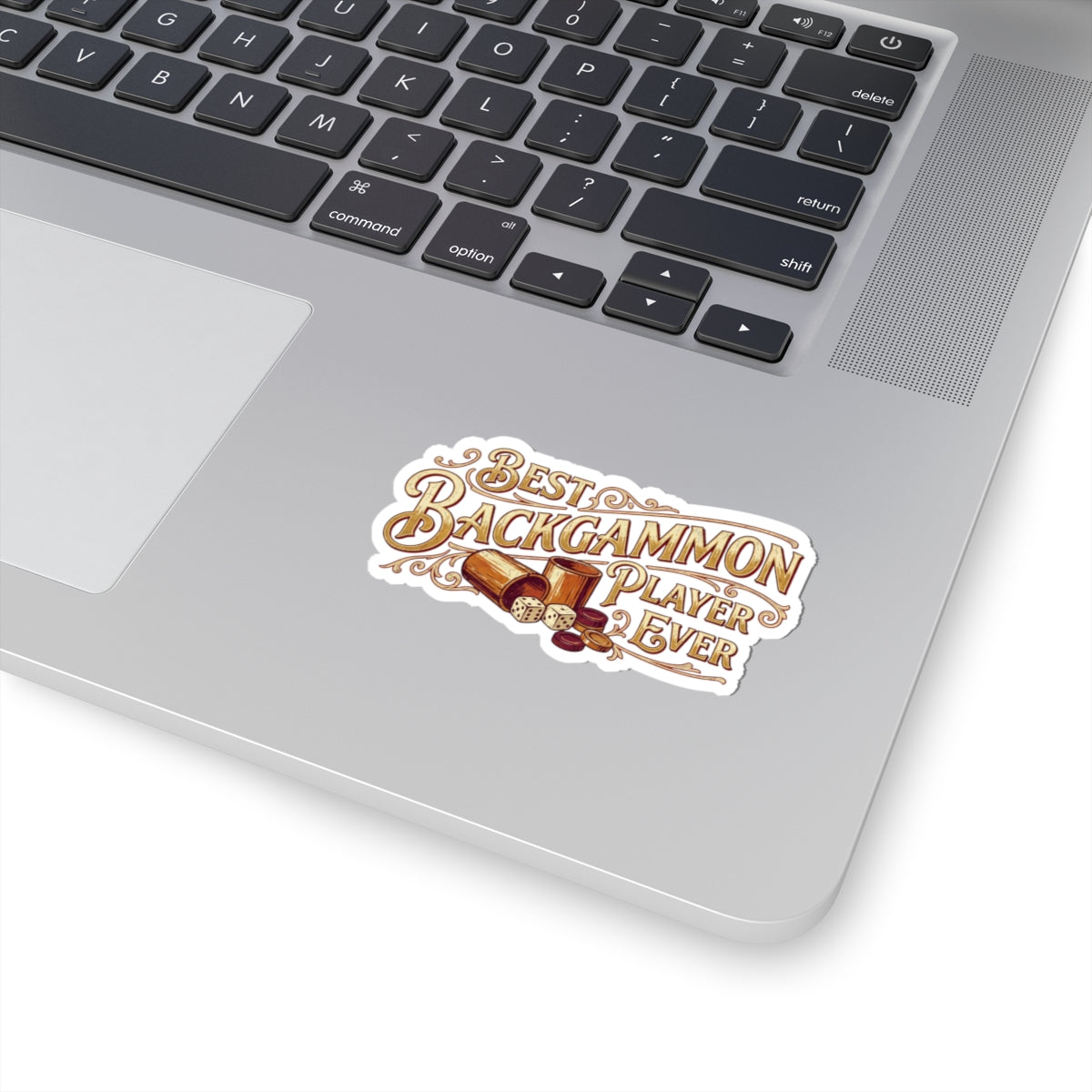 Best Backgammon Player Ever Kiss-Cut Sticker