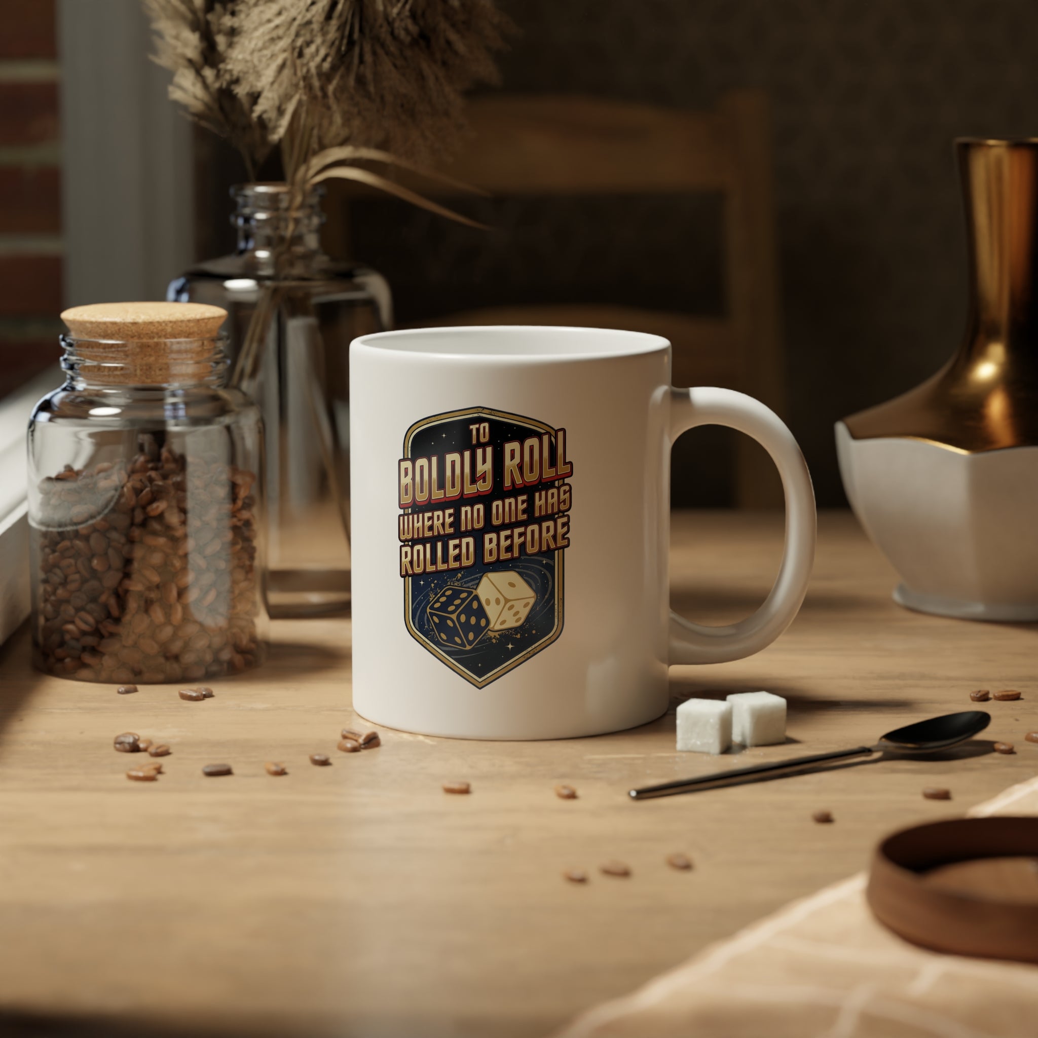 To Boldly Roll Where No One Has Rolled Before 20oz Jumbo Mug