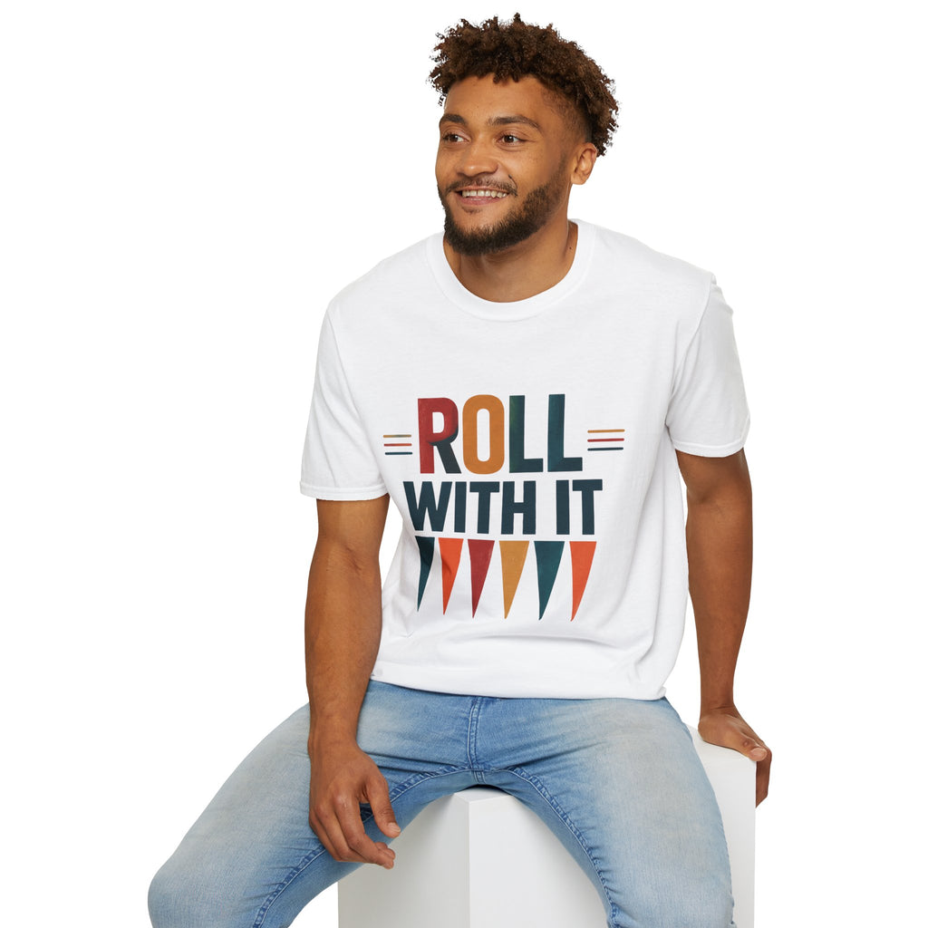 Roll With It T-Shirt — Retro Graphic Tee