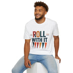 Roll With It T-Shirt — Retro Graphic Tee