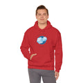 Nashville Backgammon Association Hoodie - 'Let's Roll' Blue Dice Graphic Gaming