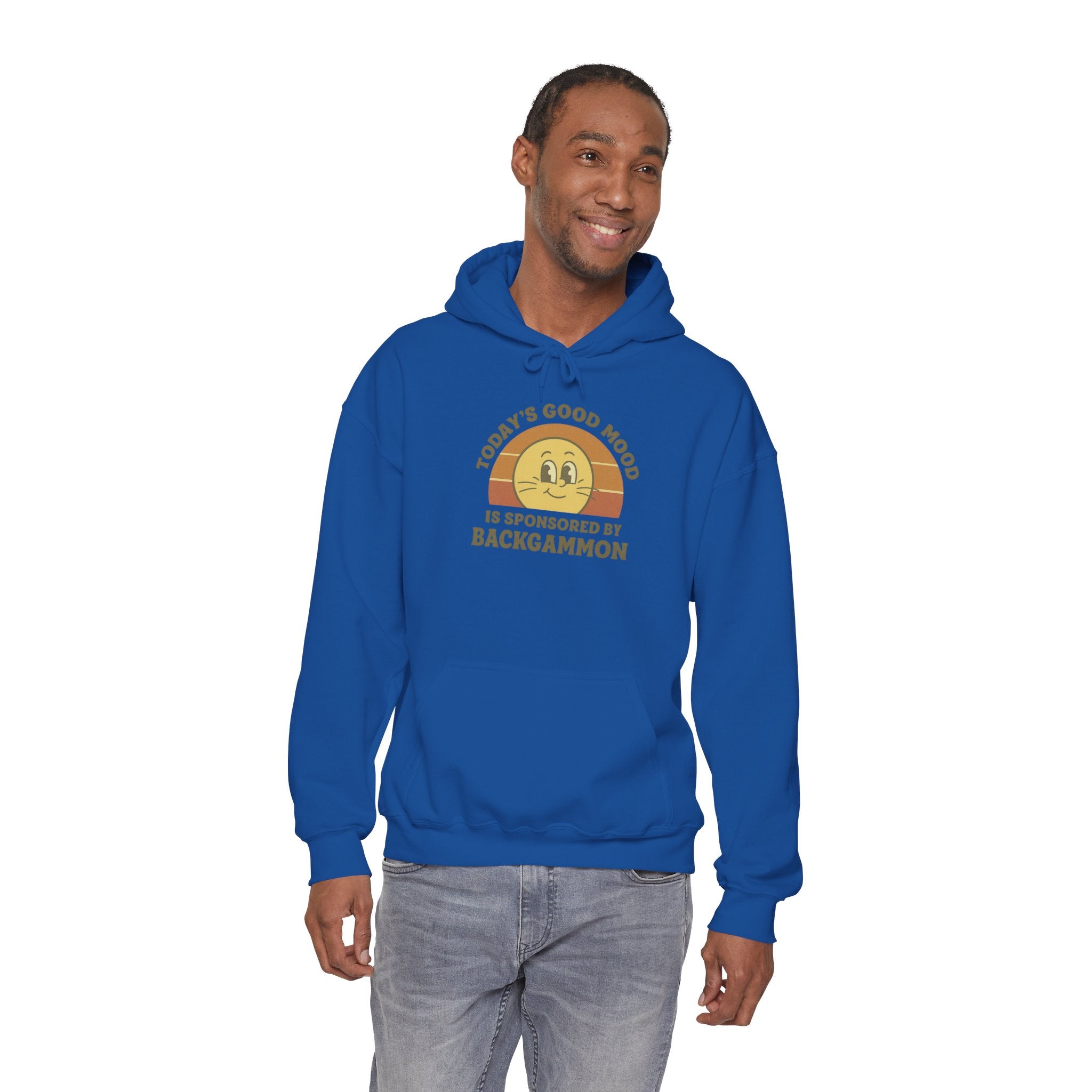 Today’s Good Mood Is Sponsored By Backgammon Unisex Heavy Blend™ Hooded Sweatshirt