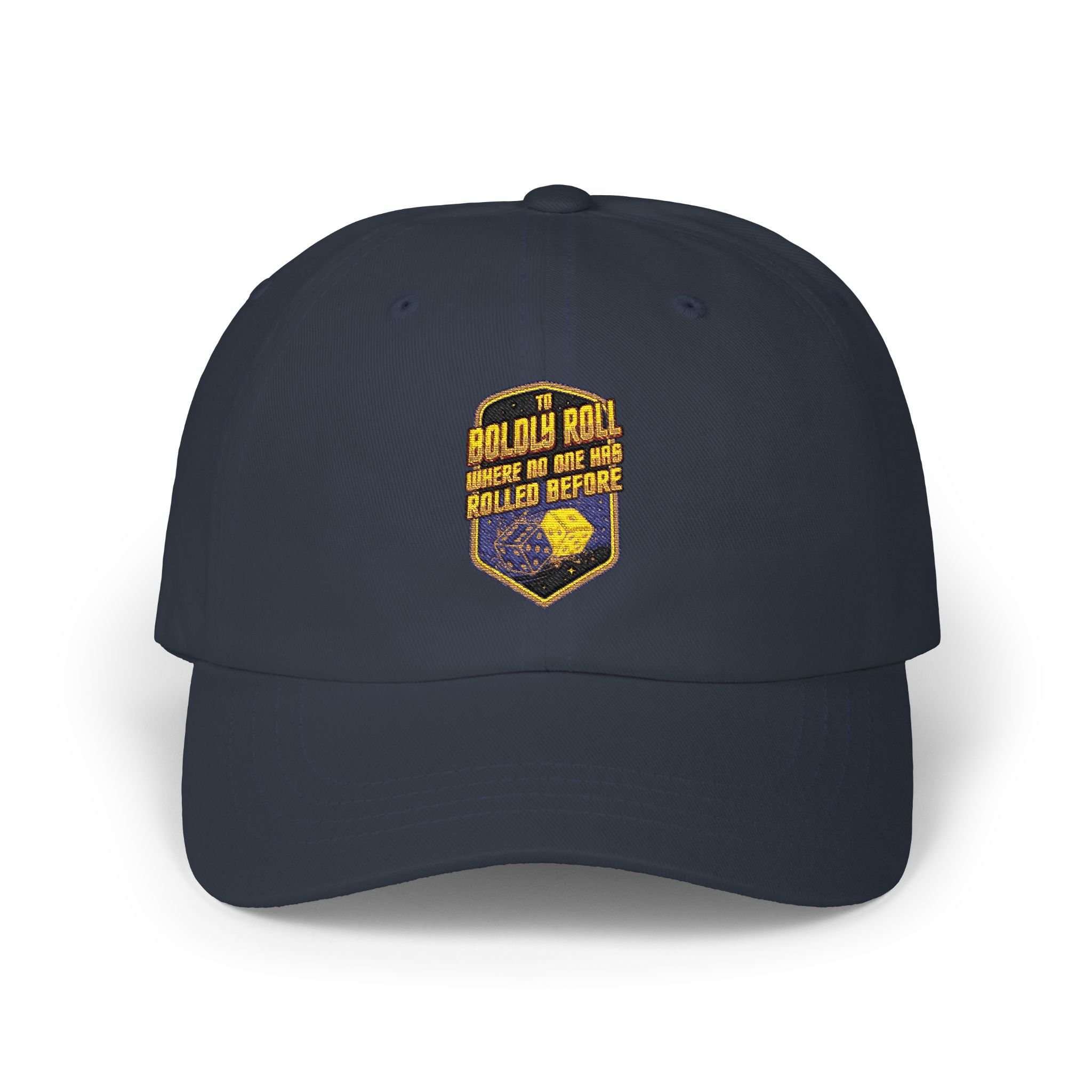 To  Boldly Roll Where No One Has Rolled Before Baseball Hat