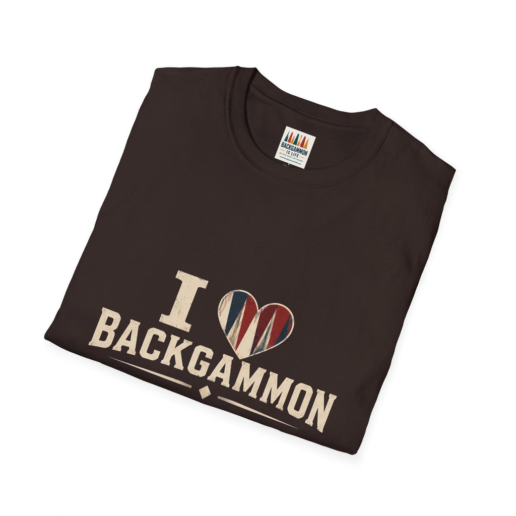 i love backgammon T-Shirt