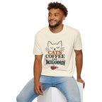 Cats, Coffee and Backgammon 1 T-Shirt