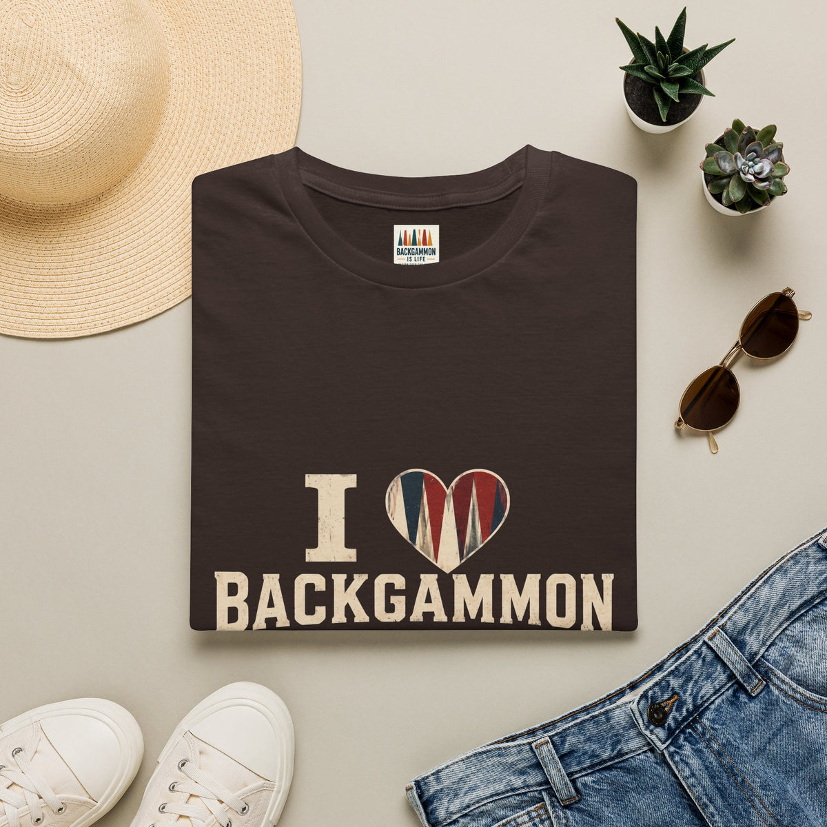 i love backgammon T-Shirt