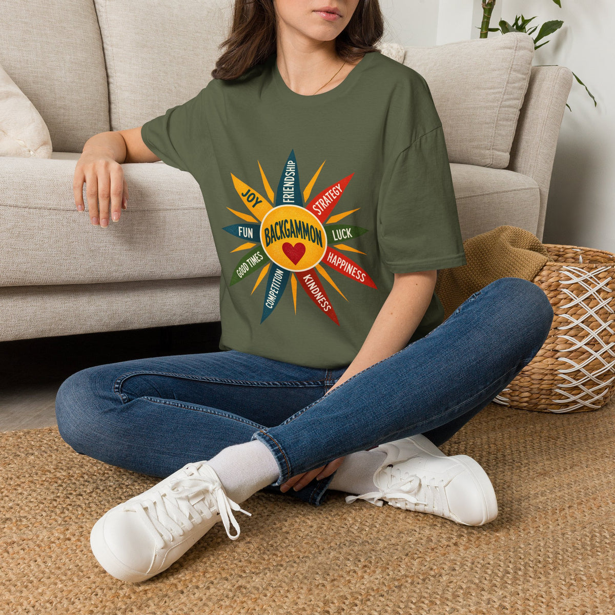 Backgammon is  T-Shirt – Vintage Game Night Tee