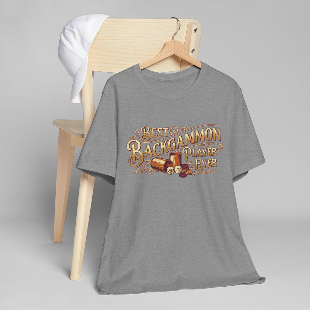 Best Backgammon Player Ever Unisex Jersey T-Shirt