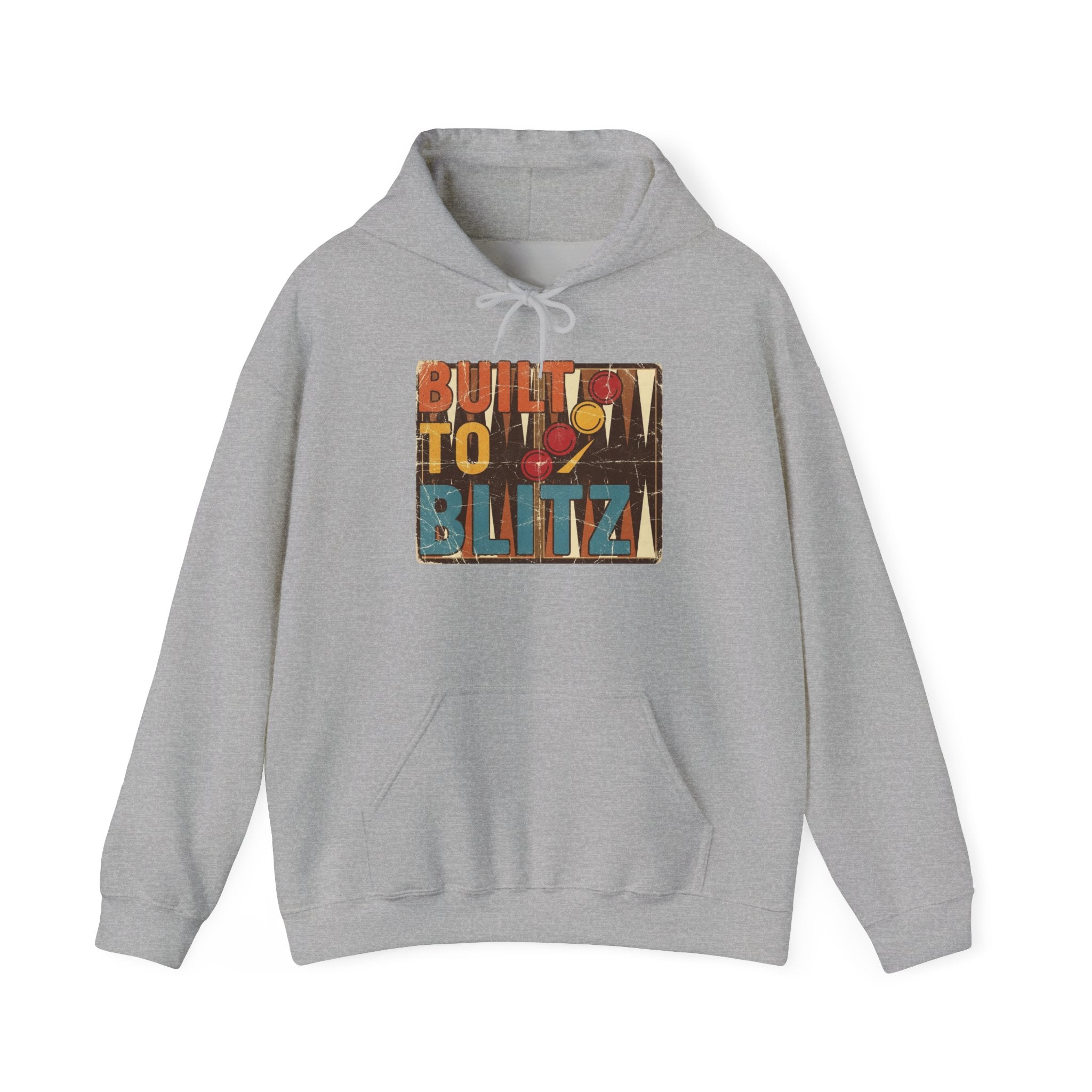 Built To Blitz Unisex Heavy Blend™ Hooded Sweatshirt