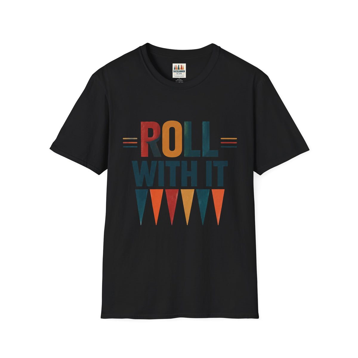 Roll With It T-Shirt — Retro Graphic Tee