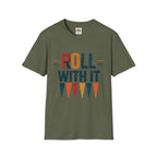 Roll With It T-Shirt — Retro Graphic Tee