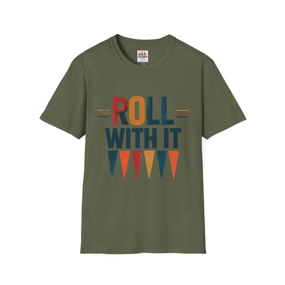 Roll With It T-Shirt — Retro Graphic Tee
