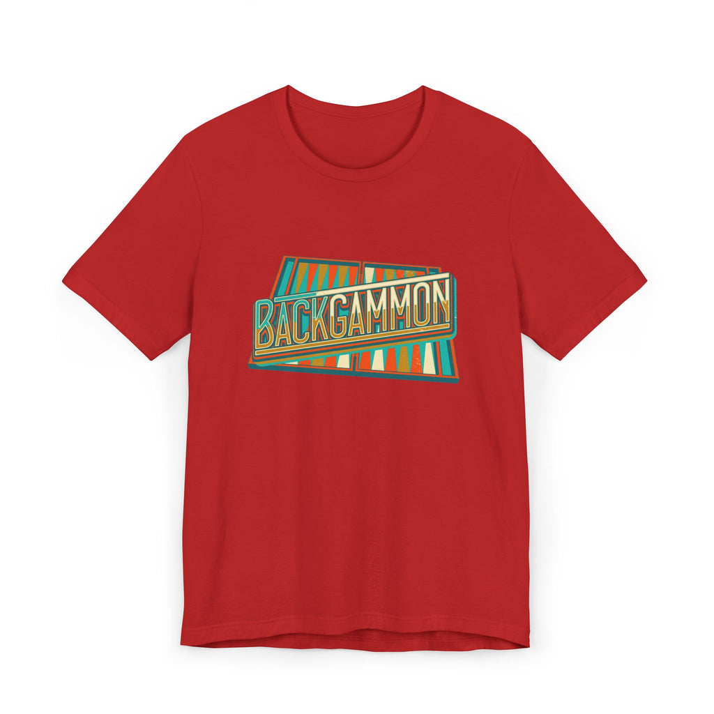 BackgammonT-Shirt — Vintage Retro Game Tee