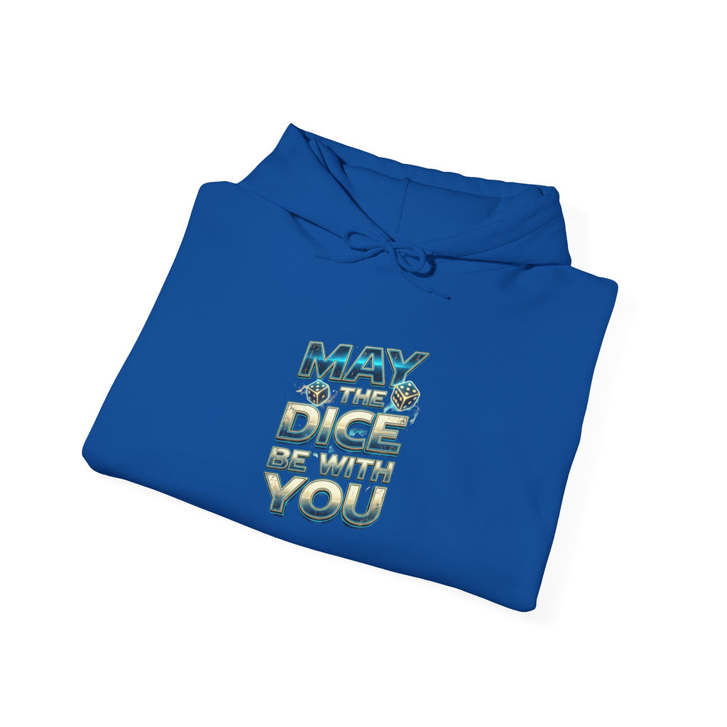 May The Dice Be With You Unisex Heavy Blend™ Hooded Sweatshirt