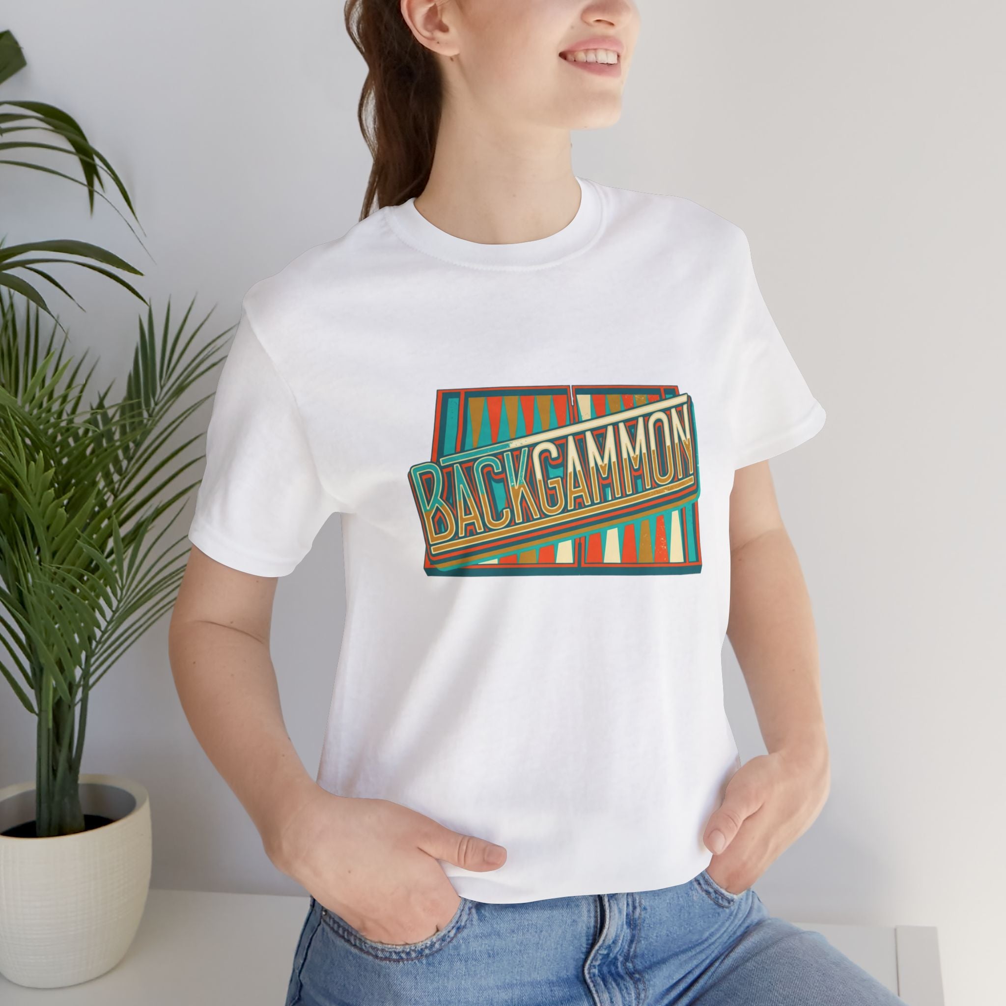 BackgammonT-Shirt — Vintage Retro Game Tee