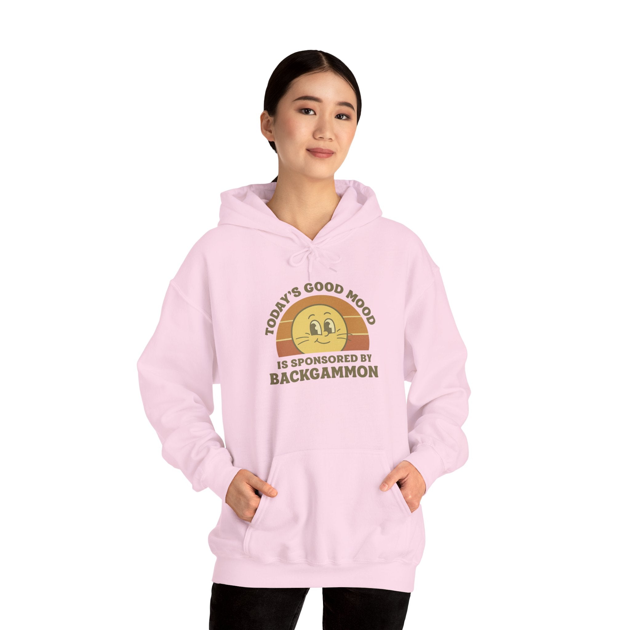 Today’s Good Mood Is Sponsored By Backgammon Unisex Heavy Blend™ Hooded Sweatshirt