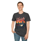Nashville Backgammon T‑Shirt — Vintage Skyline Game Night Tee