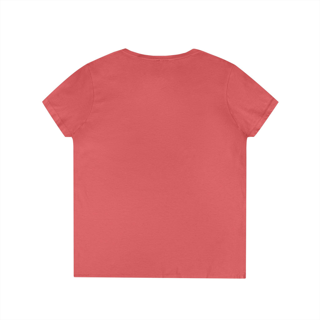 Backgammon Addict Ladies' V-Neck T-Shirt — Retro Game Lover Tee