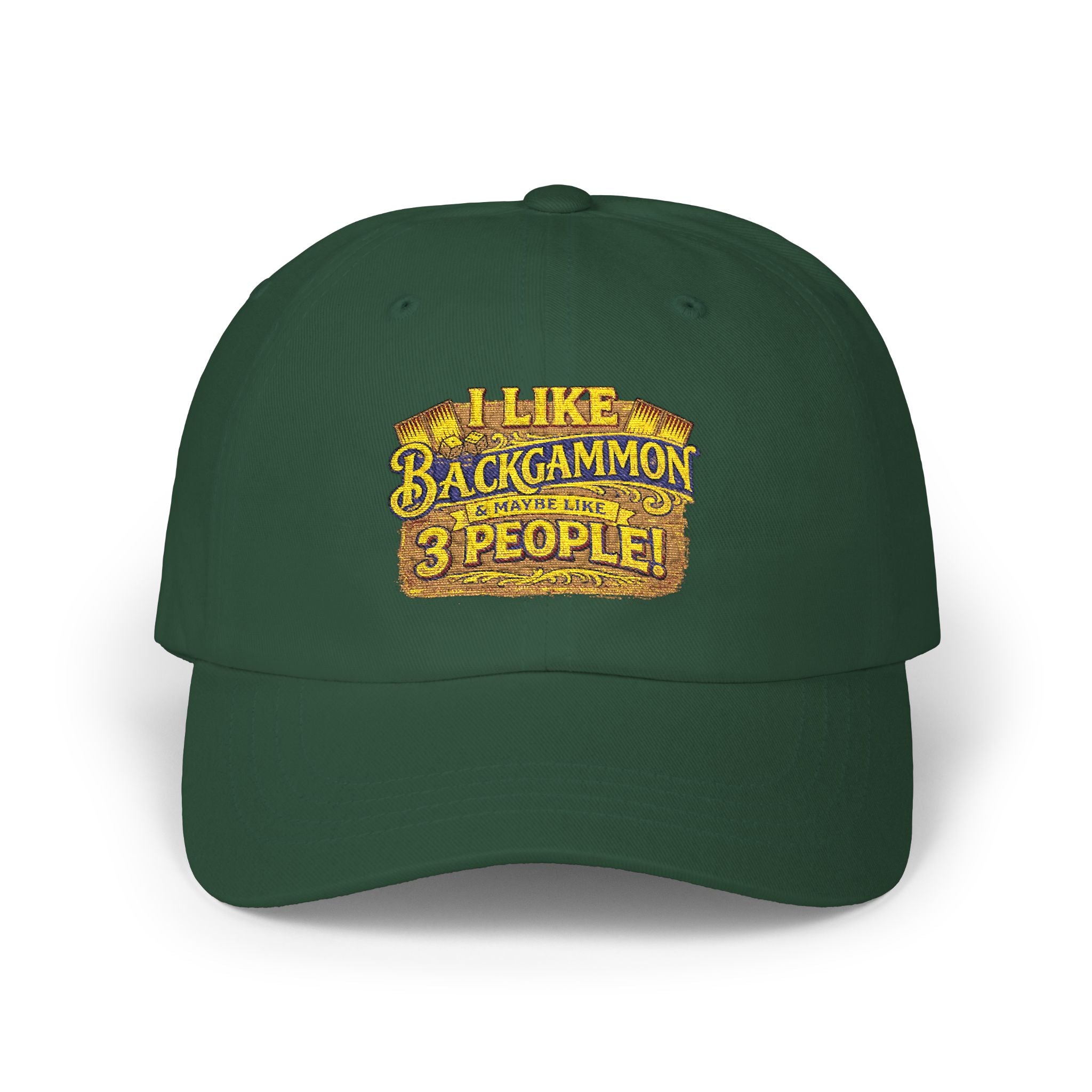 I Like Backgammon & Maybe Like 3 People Dad Cap