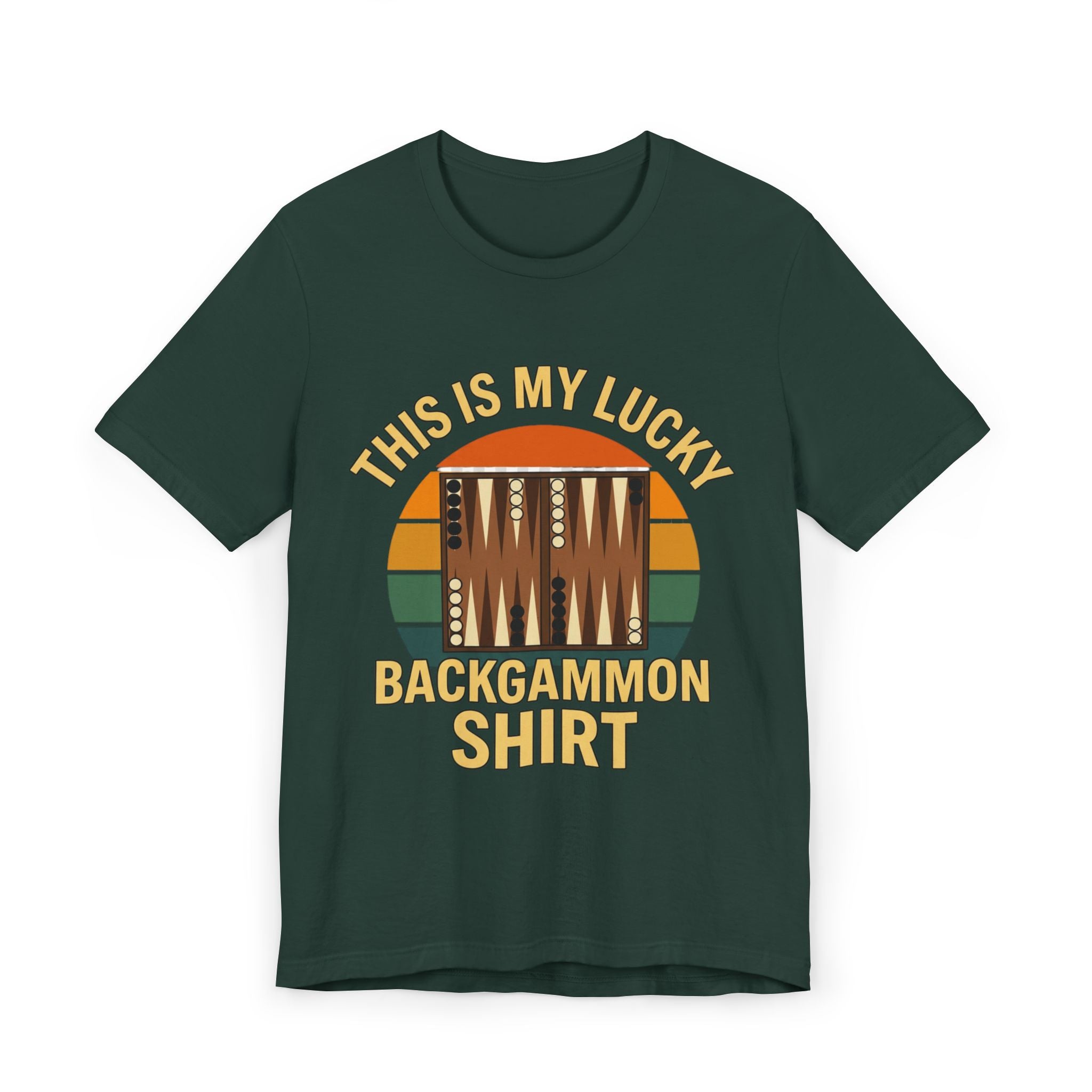 This Is My Lucky Backgammon Shirt Unisex Jersey T-shirt