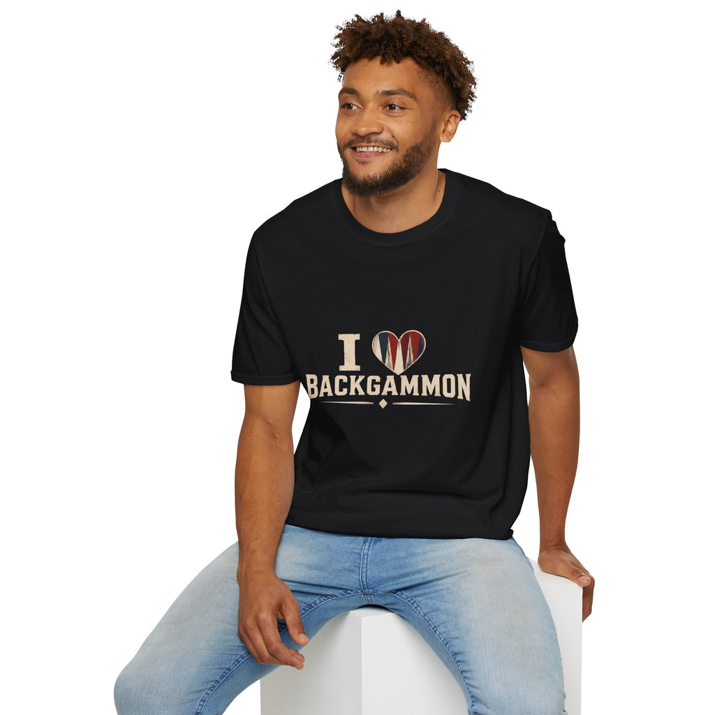 i love backgammon T-Shirt