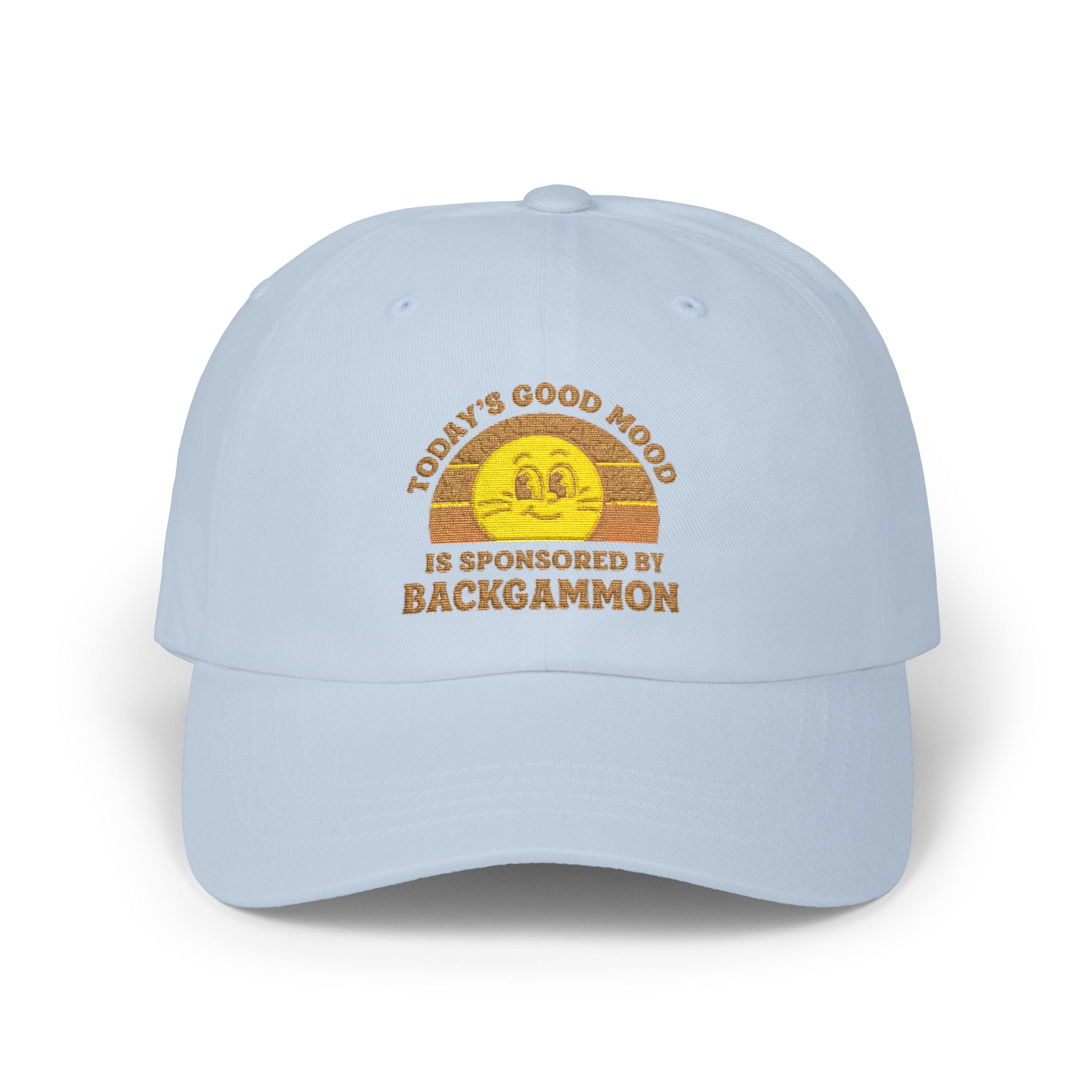 Today’s Good Mood Is Sponsored By Backgammon Embroidered cap