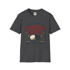 Backgammon T-Shirt — "Department of Strategy & Luck" Vintage Game Tee