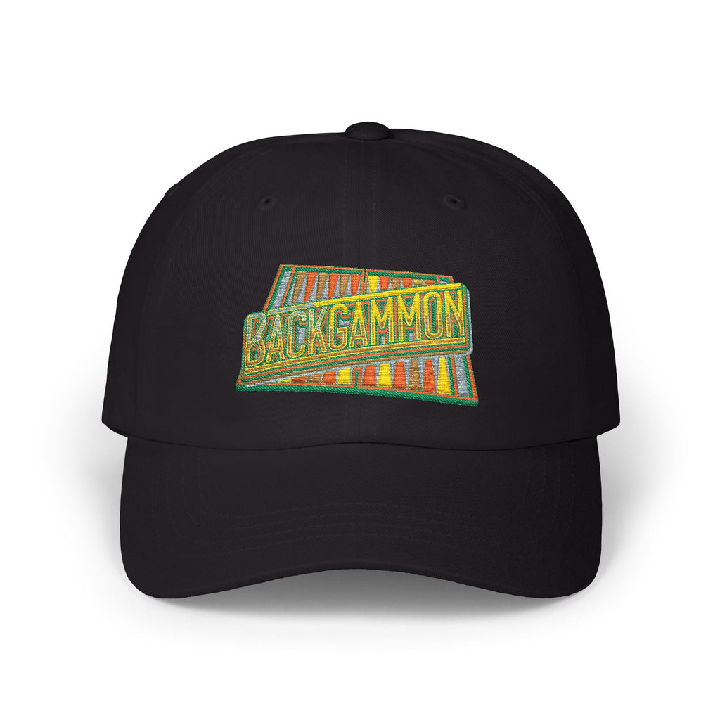 Backgammon Retro Baseball Hat