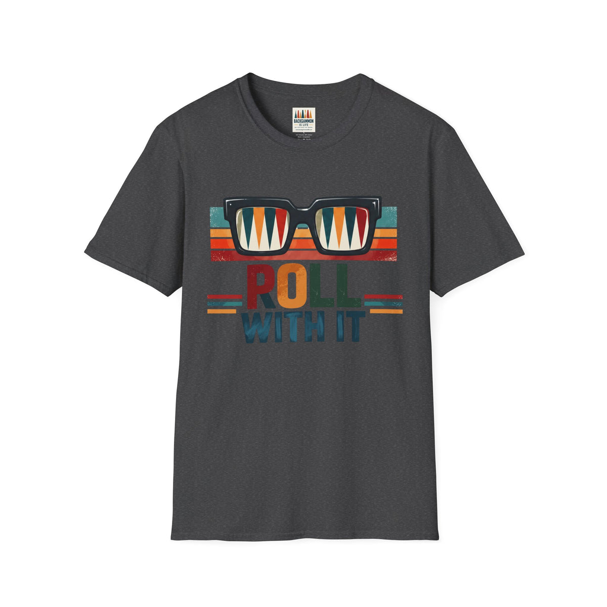 Roll with it 2 T-Shirt — Retro Summer Vibes Graphic Tee