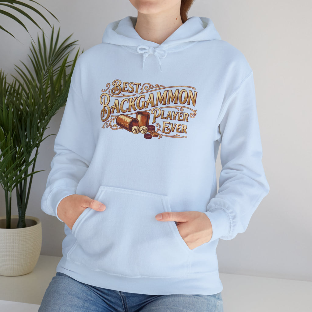 Best Backgammon Player Ever Unisex Heavy Blend™ Hooded Sweatshirt