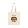 Weekend Forecast: 100% Chance of Backgammon Cotton Canvas Tote Bag