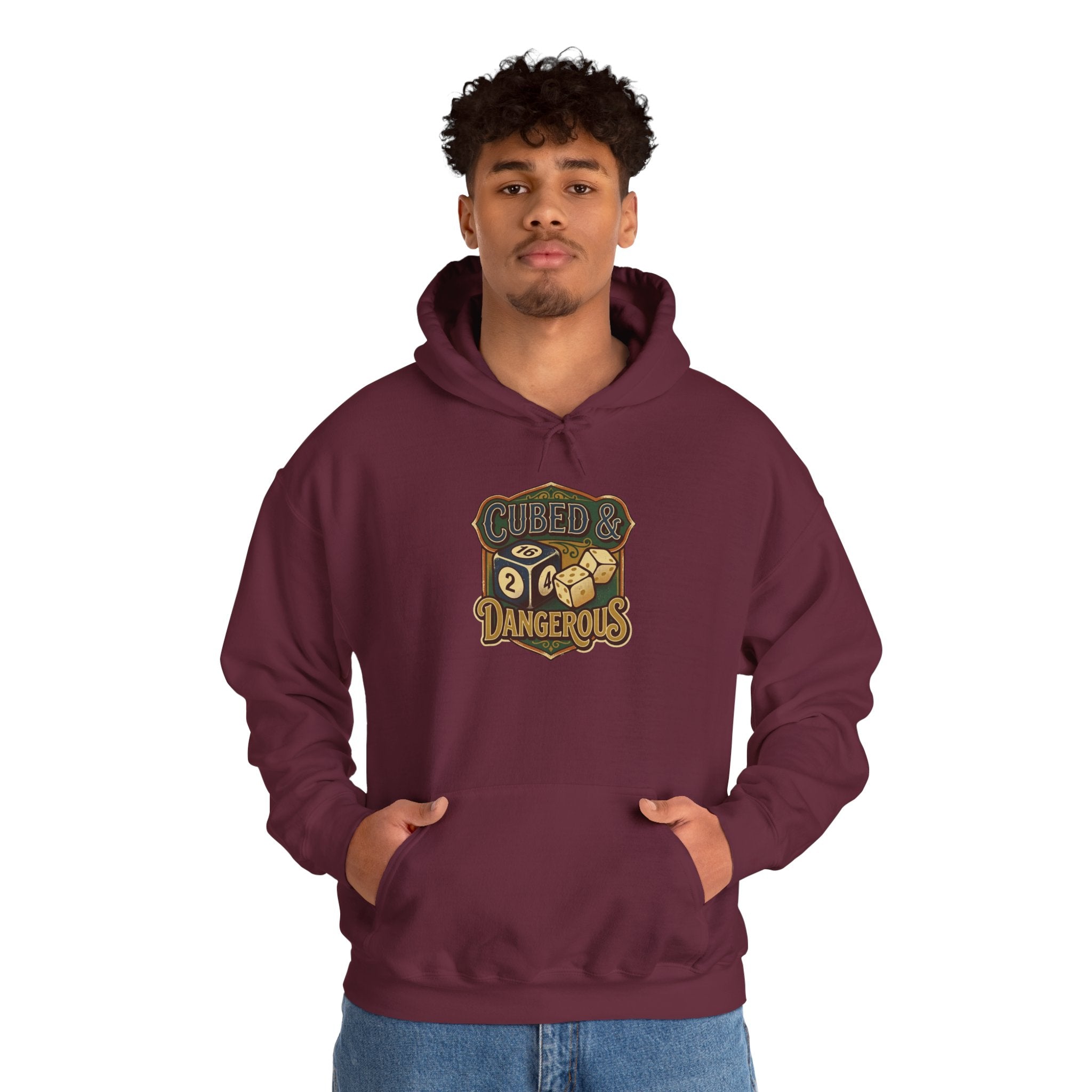 Cubed & Dangerous Unisex Heavy Blend™ Hooded Sweatshirt
