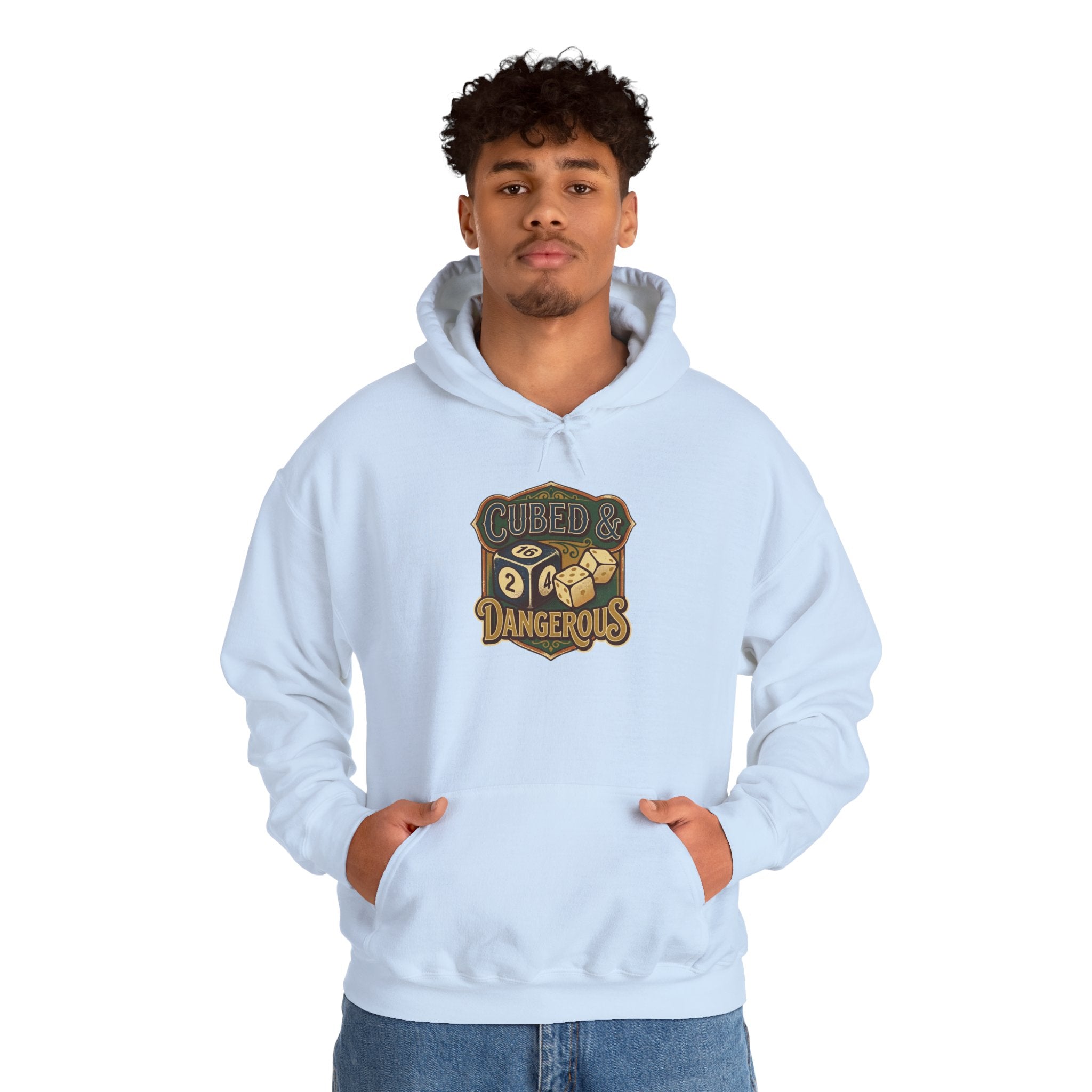 Cubed & Dangerous Unisex Heavy Blend™ Hooded Sweatshirt