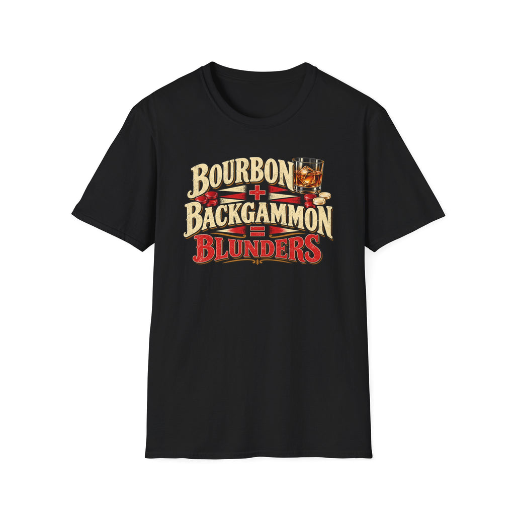 Bourbon Backgammon Blunders T-Shirt
