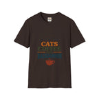 Cats, Coffee and Backgammon 1 T-Shirt