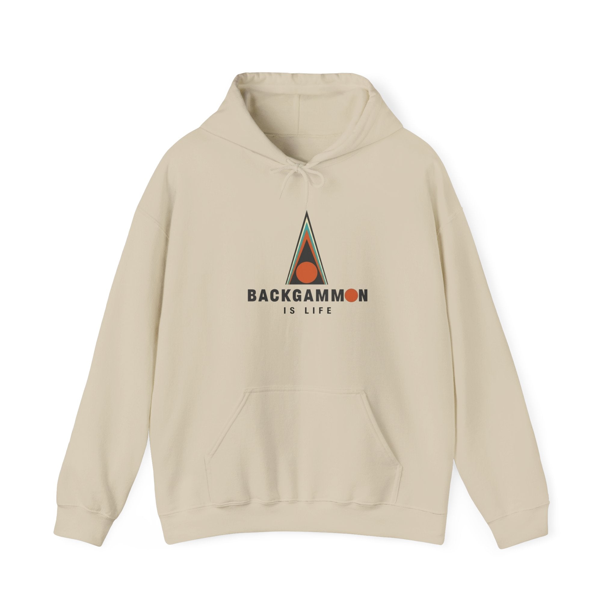 Backgammon Is Life Unisex Heavy Blend™ Hooded Sweatshirt