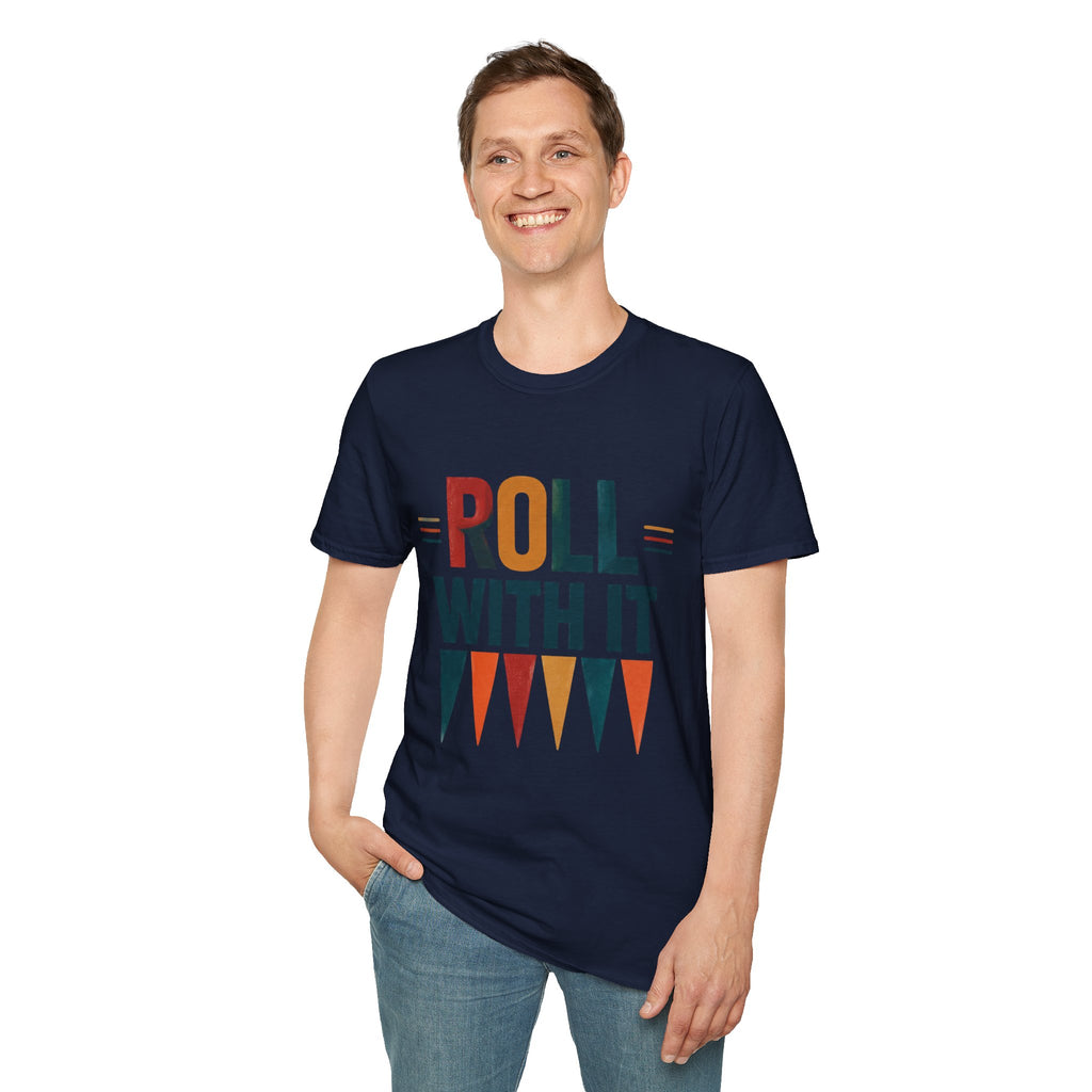 Roll With It T-Shirt — Retro Graphic Tee