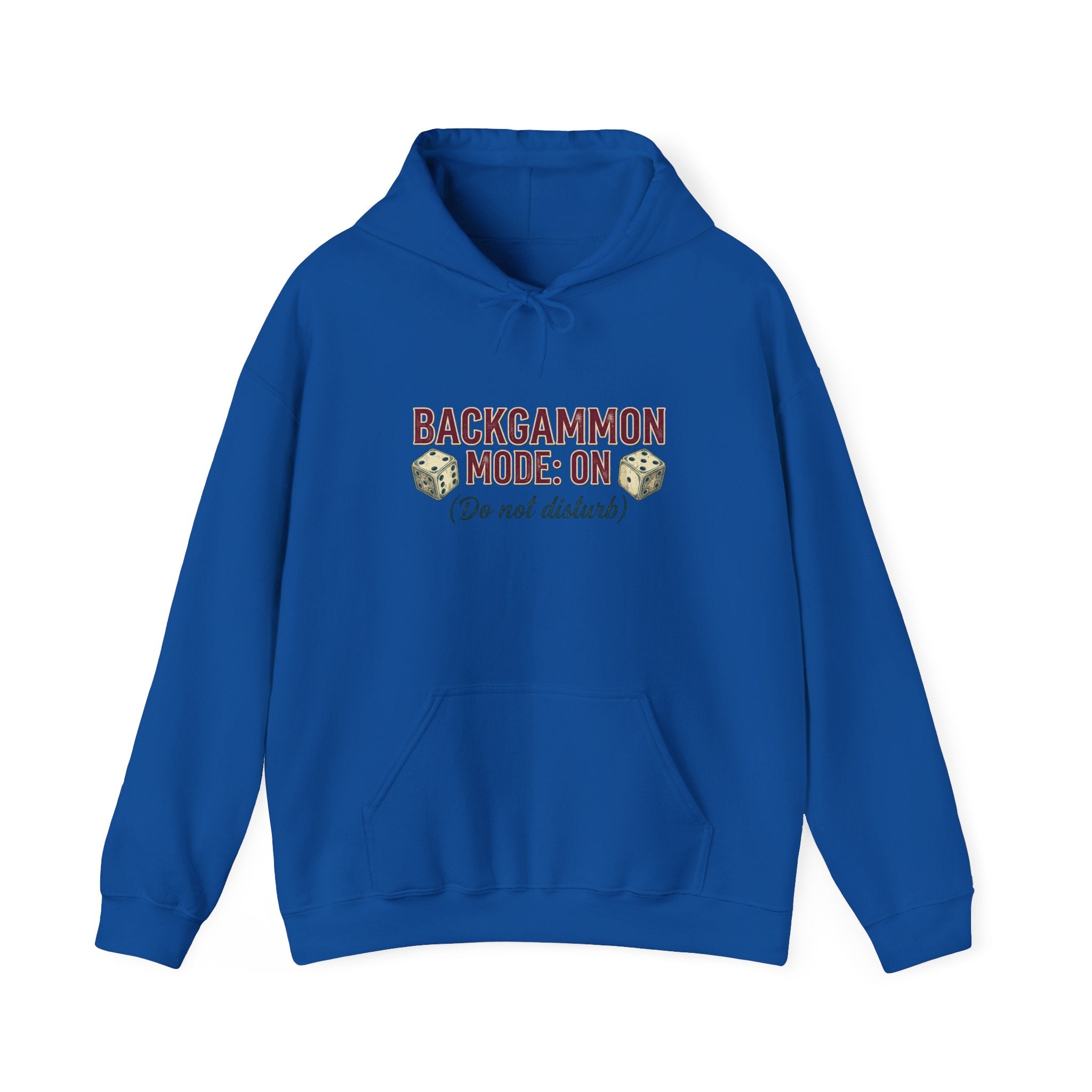 Backgammon Mode: On. Do Not Disturb Unisex Heavy Blend™ Hooded Sweatshirt